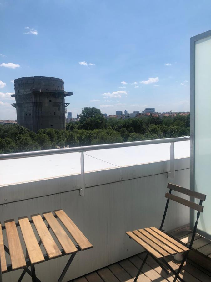 Augartenblick Penthaus 17 - Blick Zum Riesenrad Vienna Esterno foto
