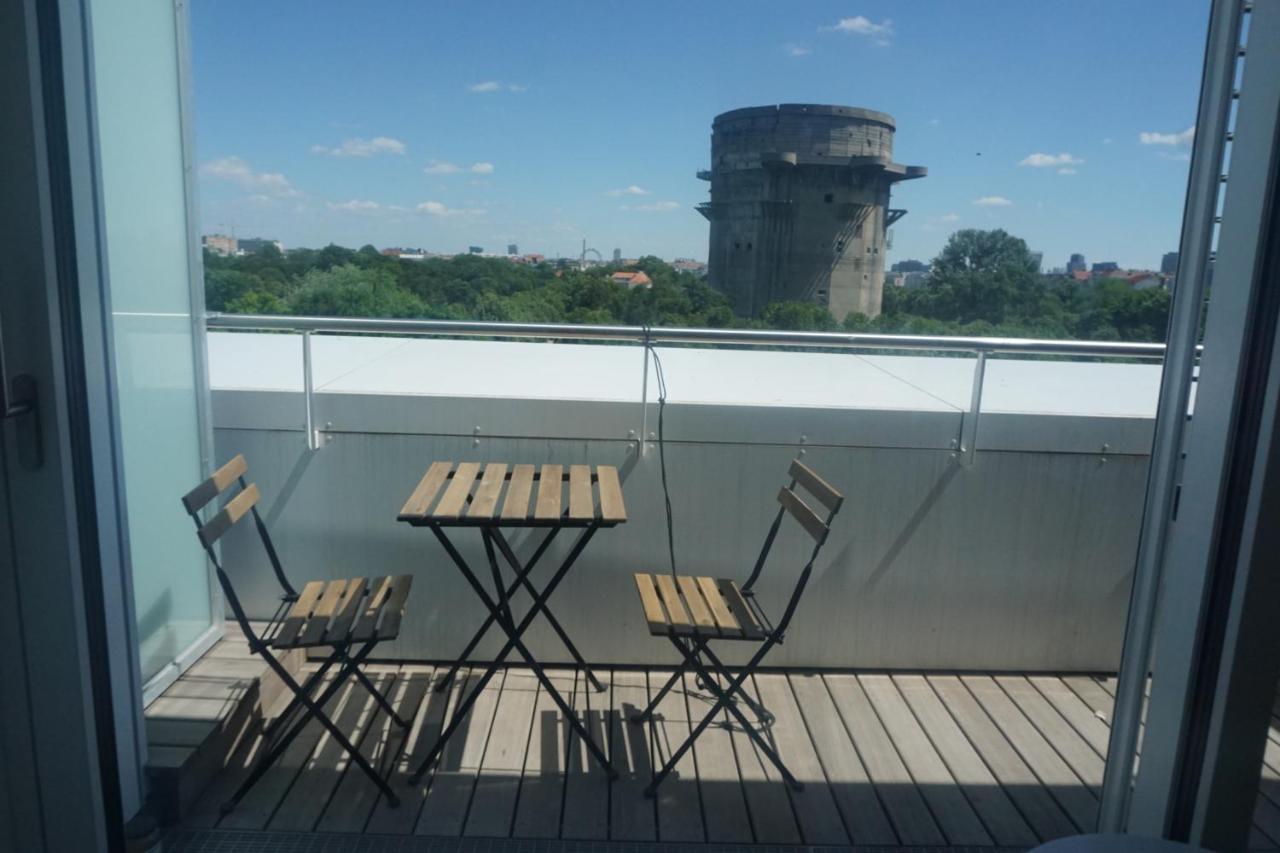 Augartenblick Penthaus 17 - Blick Zum Riesenrad Vienna Esterno foto